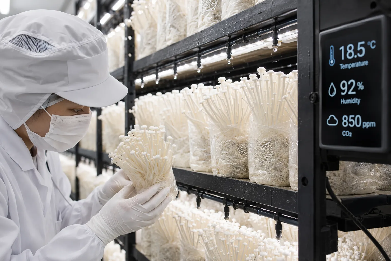  A Successful Case of Mushroom Cultivation Using Containers Abroad